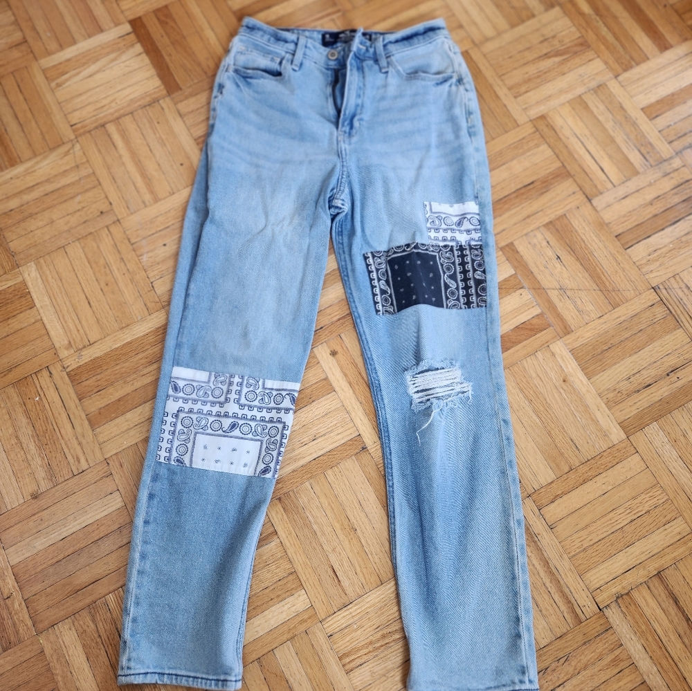 Hollister Bandana Ultra High Rise